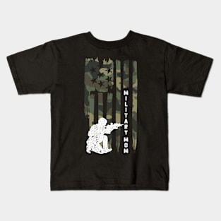 Military Mama v6 Kids T-Shirt